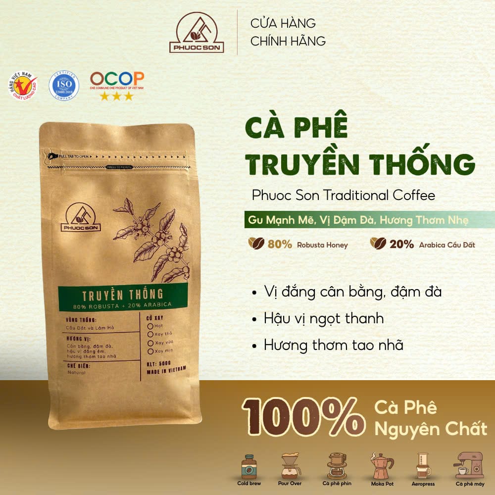 Cà Phê Phước Sơn Truyền Thống